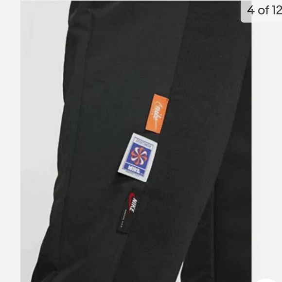 Nike Sportswear Womens Icon Clash Joggers CJ2048 010 Logo Black Pants - Picture 4 of 12